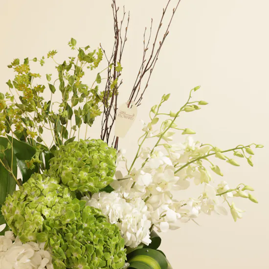 Verdant Sculpture Flower Vase