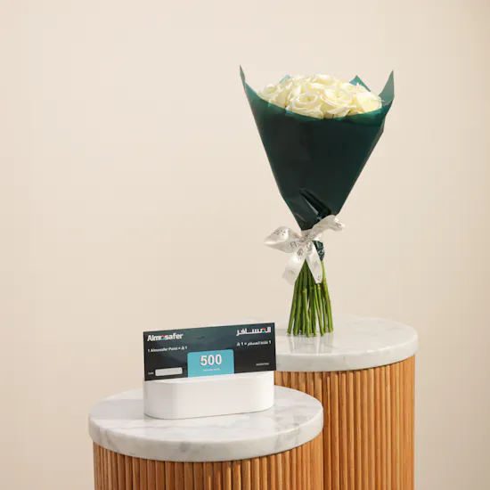 Almosafer Gift Card | New Adventures Flowers Bouquet