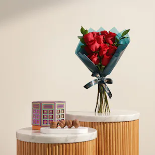 Ermine Chocolate Bites Box | Delightful Times Bouquet