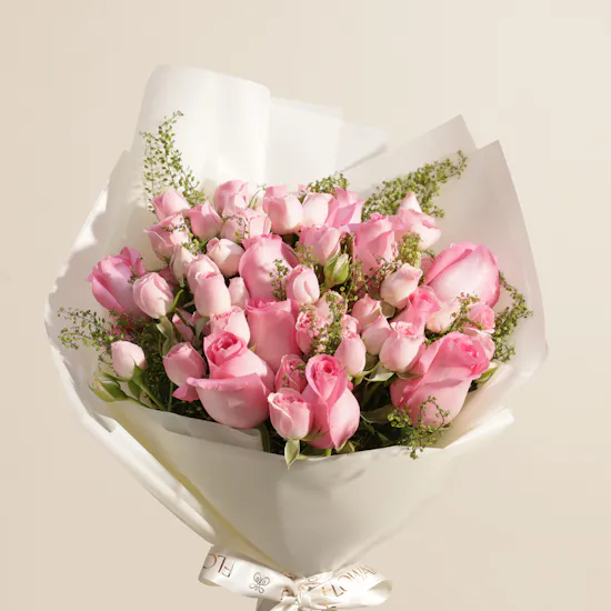 Dreamy Pink Flower Bouquet