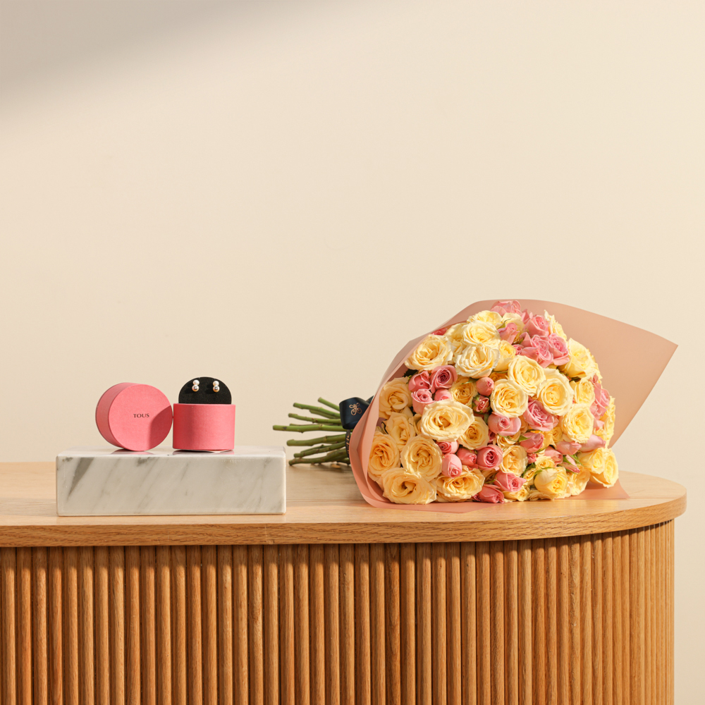 Tous Earrings | Delicate Flowers Bouquet