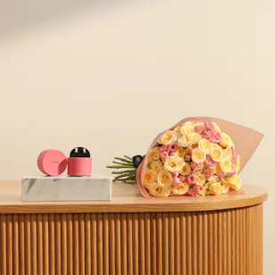 Tous Earrings | Delicate Flowers Bouquet