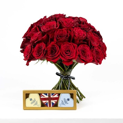 Charbonnel Et Walker Mini Heart Trio Gift Set | 35 Roses Bouquet