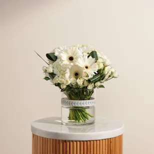 White Serenity Vase