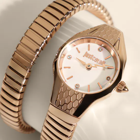 Just Cavalli Vivace Rose Gold Women’s Watch
