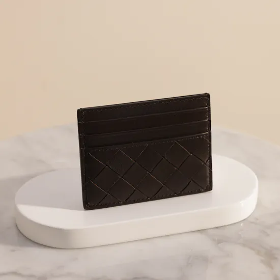Bottega Veneta Intrecciato Unisex Card Holder