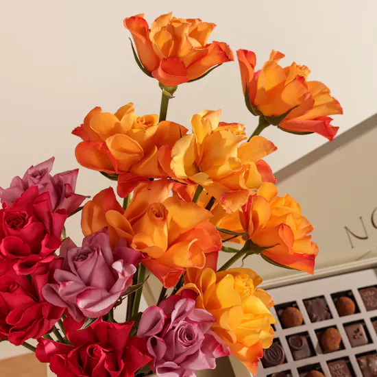 Nouga Gongrats Grad Bonbon Chocolate Box | Classy Flower Box