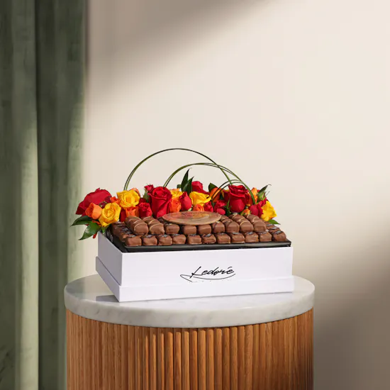 (Algolia) Ledore Congrats Chocolate Box | Pure Delight Flowers