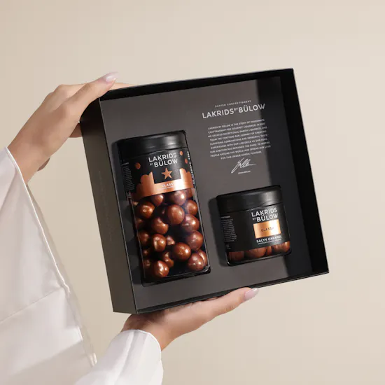 Lakrids by Bülow Duo Classic Liquorice Jar Set | Warm Wishes Flowers