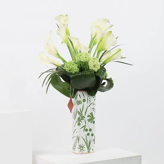The Calla | White Calla Lily Vase