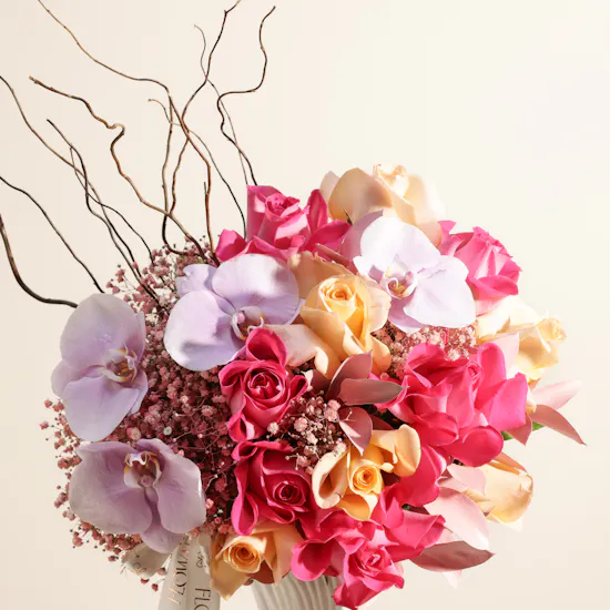 Floral Whisper Flower Vase