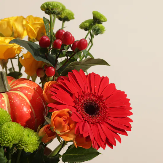 Bright Halloween Flower Box