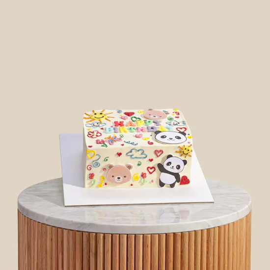 Floward Fun World Birthday Cake