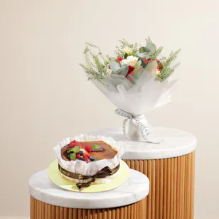 Decorating Memories San Sebastian Cheesecake | Colorful Bouquet