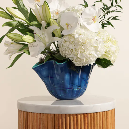 White Grace Flower Vase