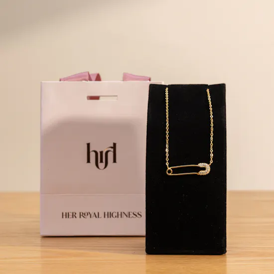 Hrh Sicura Gold Plated Necklace
