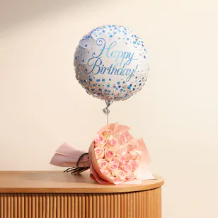 Happy Birthday Balloons | Charming Flowers