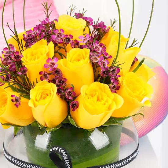 Yellow Roses | Unicorn Kids Chair