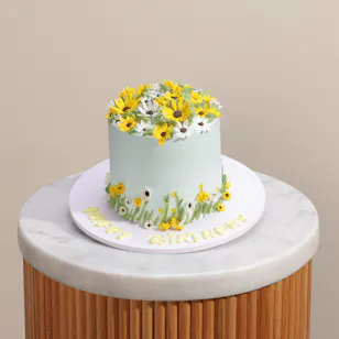 Floward Customizable Sunflower Cake