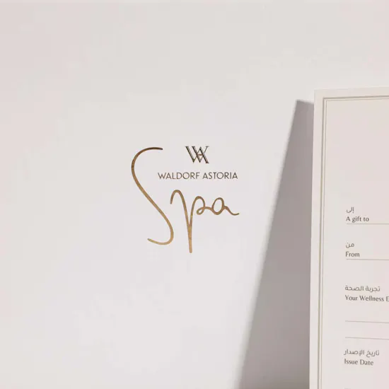 Waldorf Astoria Spa Experience HydraFacial Gift Voucher