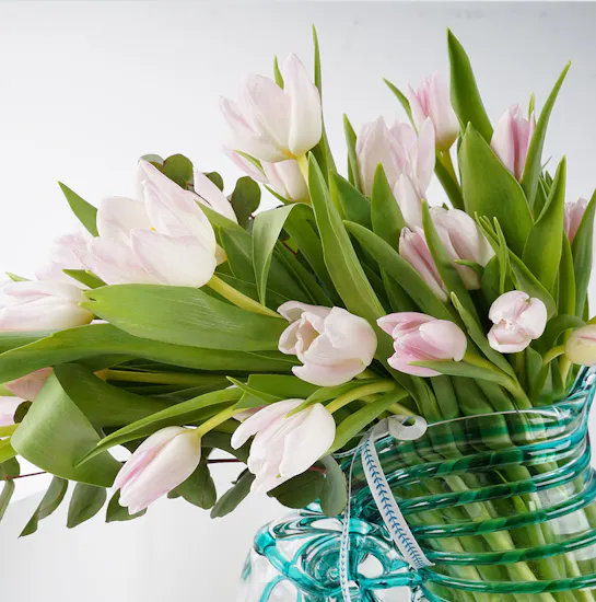 Floral Wave Vase