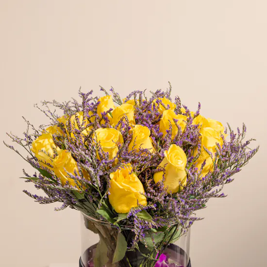 Yellow Roses | Summer Vase