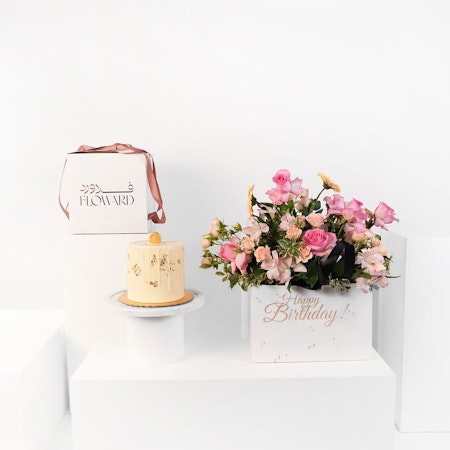 Floward Vanilla Fruit White Chocolate  | Birthday Bouquet