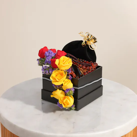 Bazma Saffron Brown Mesbah | Stunning Flowers