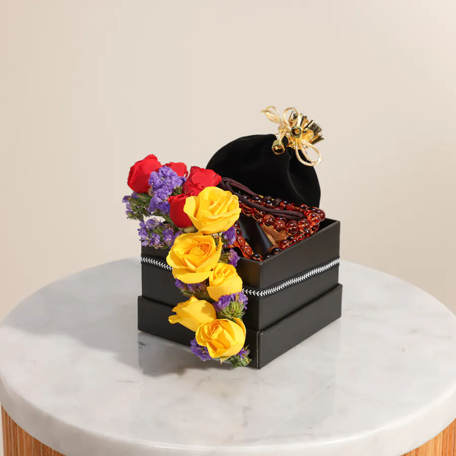 Bazma Saffron Brown Mesbah | Stunning Flowers  2