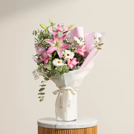 Heart to Heart Flower Bouquet