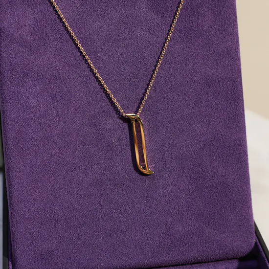 Damas Jewelry Alif Gold Necklace