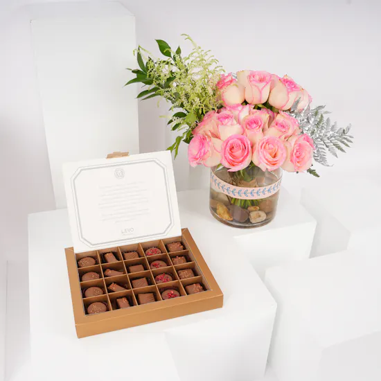 Levo Small Chocolate Box | Delight Vase
