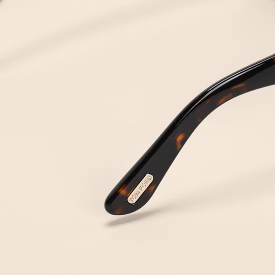 Tom Ford Cyrus Square Dark Havana Men's Sunglasses