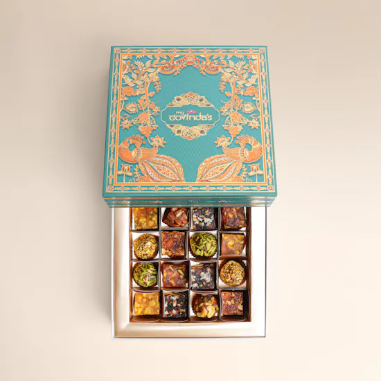 MyGovindas Diwali Zero Sugar Mix Sweets Box | The Light We Share Flowers