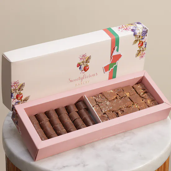 Sweetylicious Marshmallow Rocky Road and Choco Bites Box | 1.1kg