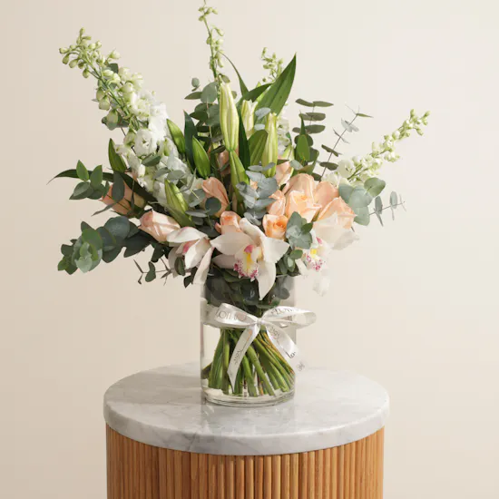 Soft Harmony Flowers Vase