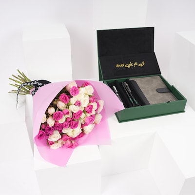 Bilqalm Set | Baby Roses