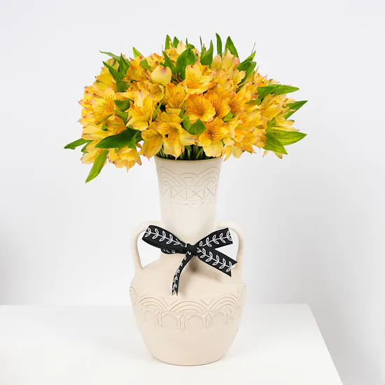 Yellow Flowers Keramos Studio Hassawi Jass