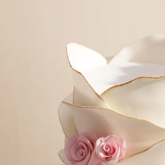 كيك بهجة ورود الخطوبة من لاڤيڤيان