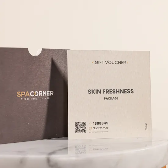 Spa Corner Skin Freshness Men’s Voucher