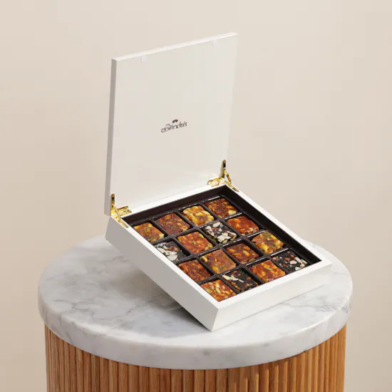 MyGovindas Zero Sugar Dry Fruit Chikki Wooden Box