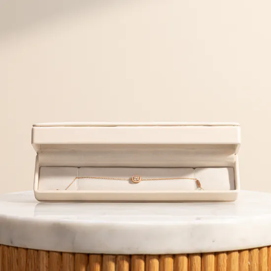 Siran by Iram Diamond Square Rose Gold Bracelet