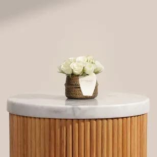 Pure Baby Roses Vase