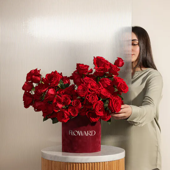 Heartbeat Red Roses Box