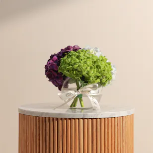 Delicate Hydrangea Vase 