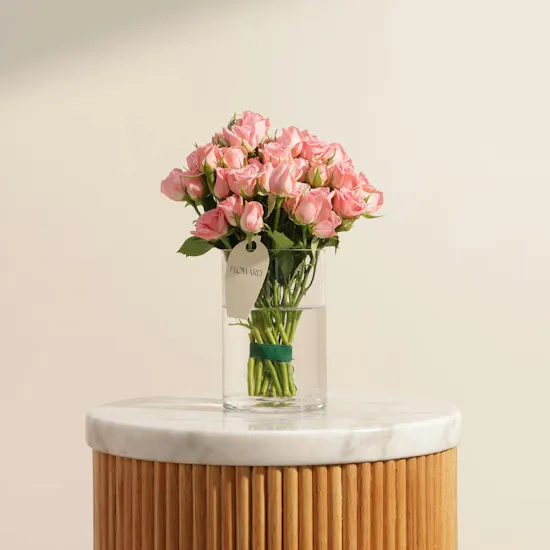Pure Blush Flower Vase