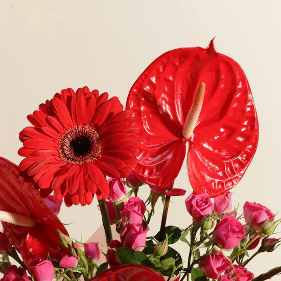 Passion Flowers Vase