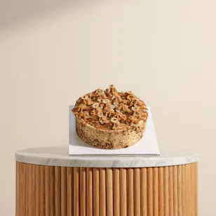 Floward Hazelnut Caramel Roll Cake