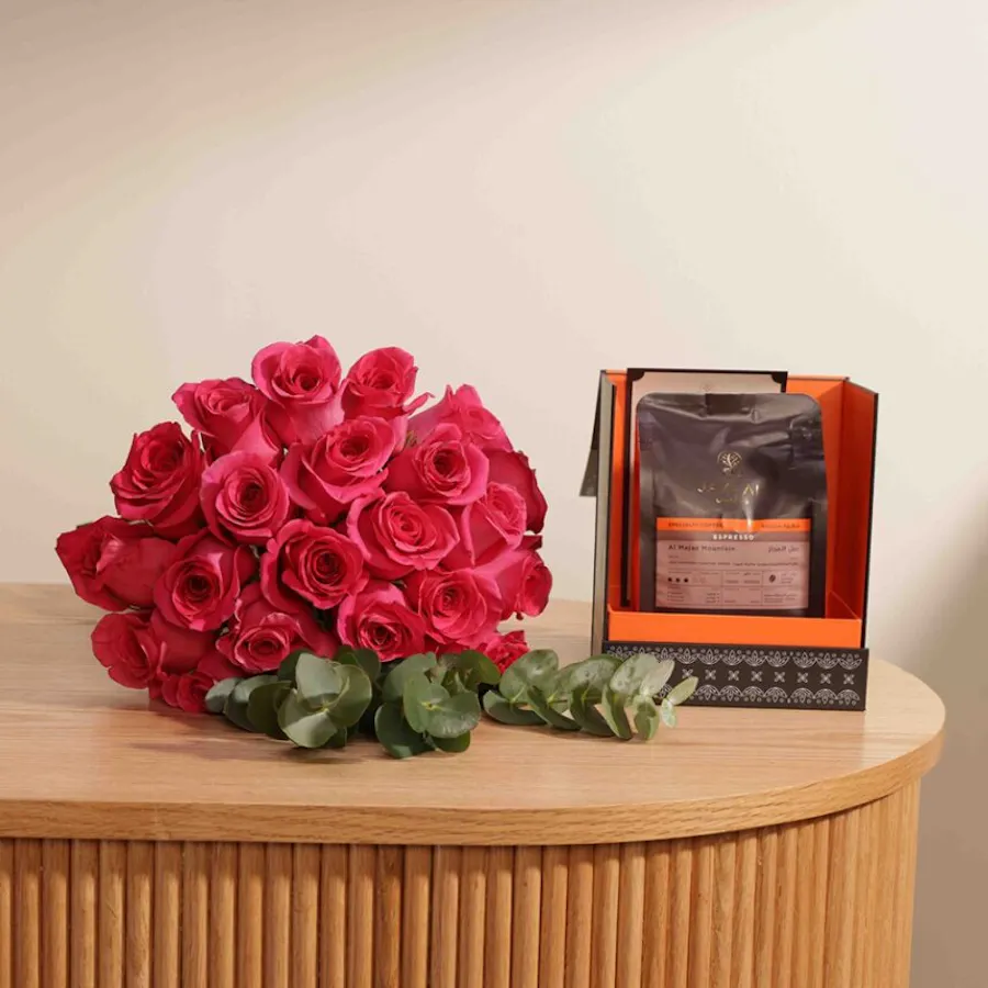 Jazean Al Majaz Mountain Coffe | Fuchsia Roses 5