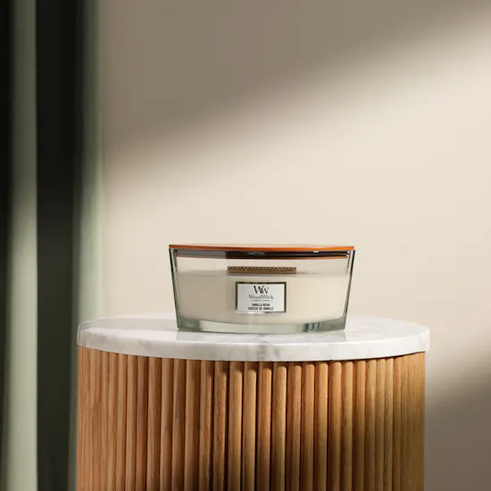 WoodWick Vanilla Bean Ellipse Candle | 660 g